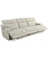 Sebaston -Pc. Fabric Sofa with Power Motion Recliners