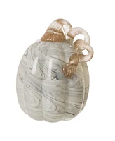 Glitzhome Marble Pumpkin, Set of 2