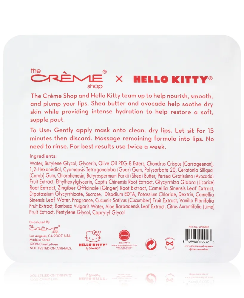 The Creme Shop x Hello Kitty Hydrogel Lip Patch - Vanilla Pudding Flavored