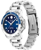 Movado Series 800 Men's Swiss Automatic Silver-Tone Stainless Steel Bracelet Watch 42mm