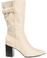 Journee Collection Women's Wilo Block Heel Boots