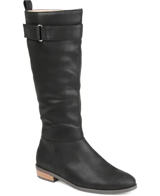 Journee Collection Women's Lelanni Wide Calf Knee High Boots