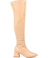 Journee Collection Women's Melika Wide Calf Boots