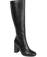 Journee Collection Women's Karima Extra Wide Calf Knee High Boots