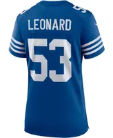 Nike Women's Darius Leonard Indianapolis Colts Alternate Game Jersey