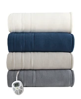 Serta Electric Reversible Fleece to Sherpa Blanket