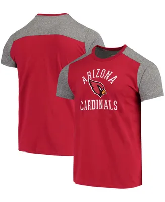 Men's Cardinal, Gray Arizona Cardinals Field Goal Slub T-shirt