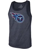 Men's Derrick Henry Navy Tennessee Titans Name Number Tri-Blend Tank Top