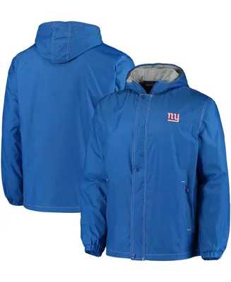 Men's Dunbrooke Royal New York Giants Logo Legacy Stadium Full-Zip Jacket