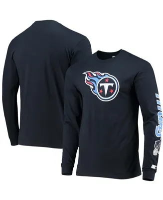 Men's Navy Tennessee Titans Halftime Long Sleeve T-shirt