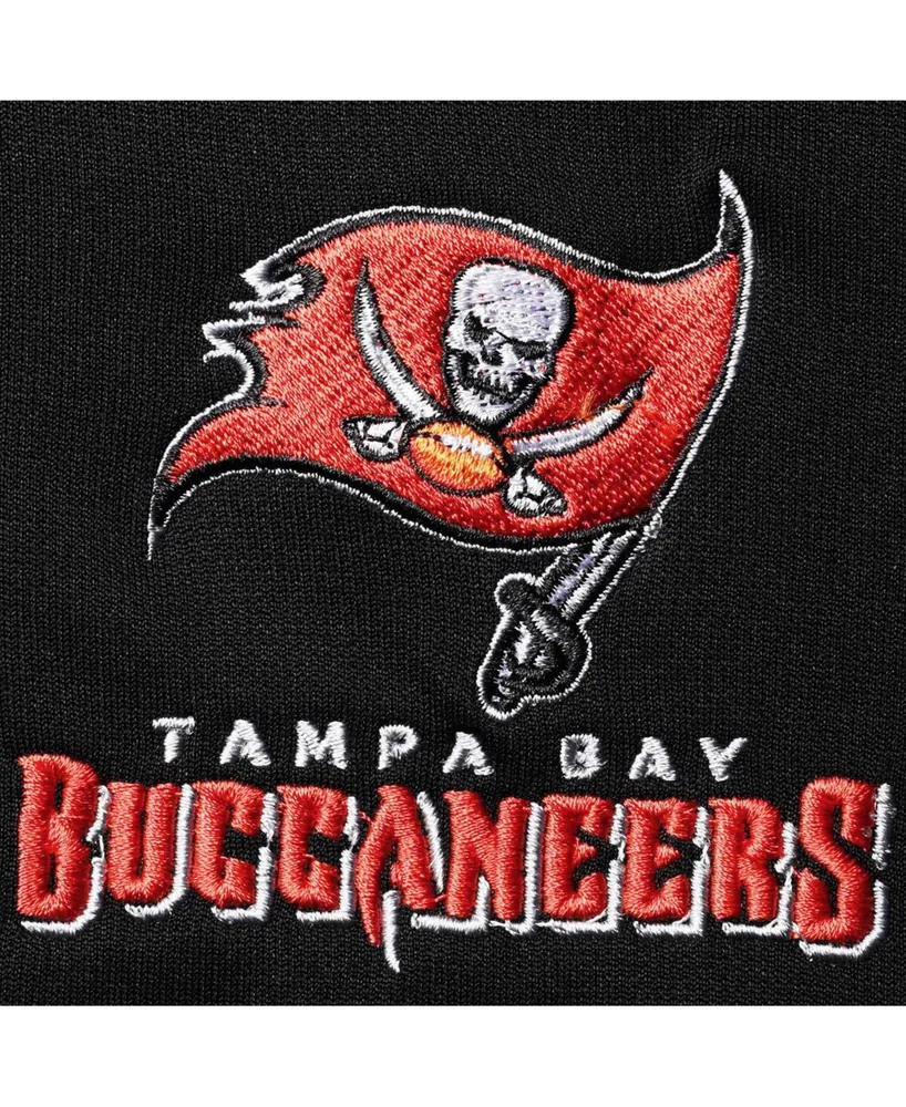 Men's Black Tampa Bay Buccaneers Craftsman Thermal Lined Full-Zip Hoodie