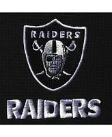 Men's Dunbrooke Black Las Vegas Raiders Logo Maverick Thermal Henley Long Sleeve T-shirt