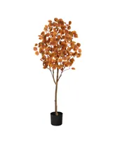 5' Autumn Eucalyptus Artificial Tree