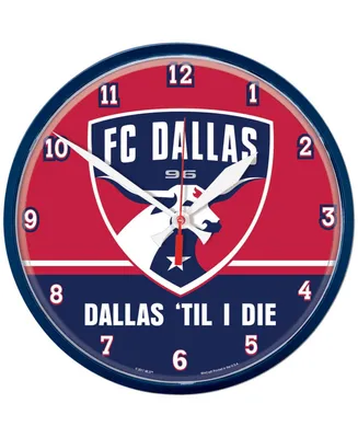Multi Fc Dallas 12.75" Round Wall Clock