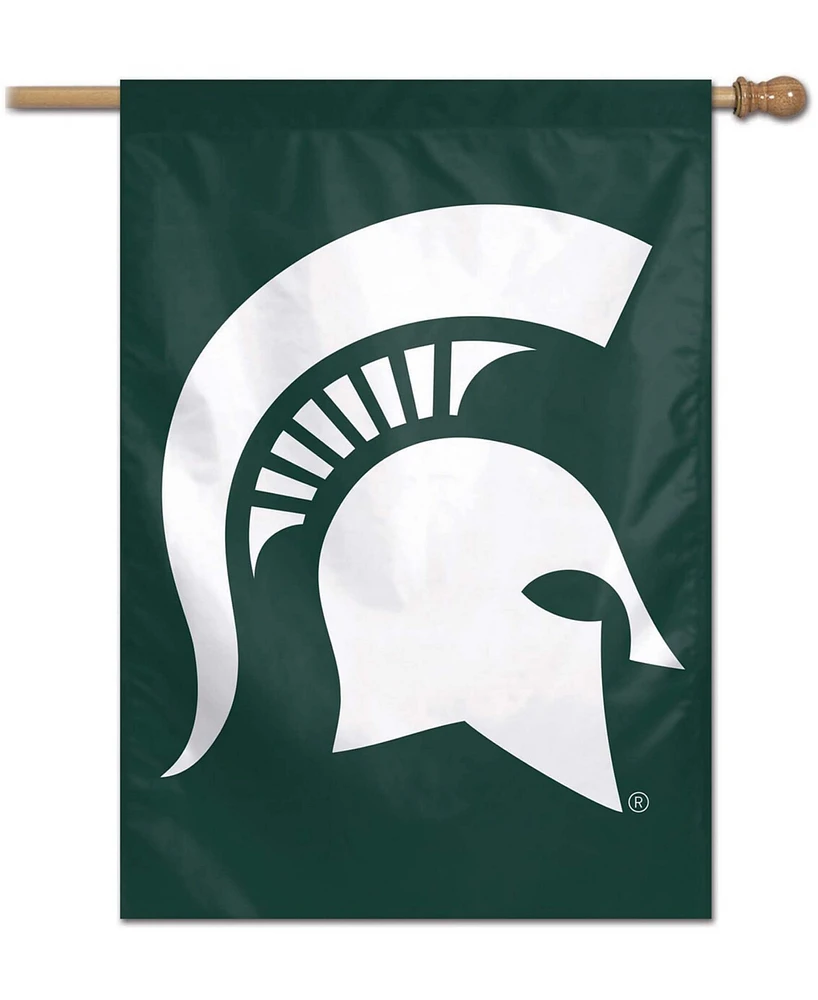 Multi Michigan State Spartans 28" x 40" Large Logo Single-Sided Vertical Banner