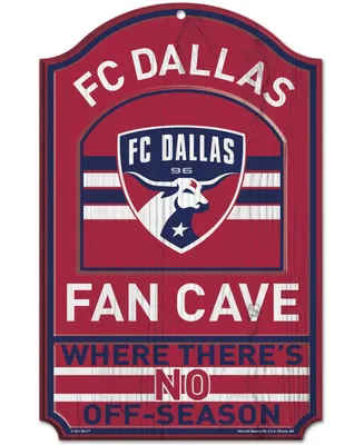 Multi Fc Dallas 11" x 17" Wood Sign