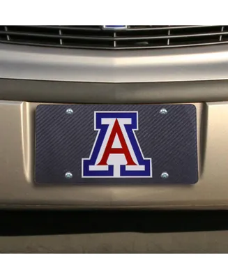 Multi Arizona Wildcats Carbon Fiber License Plate