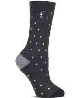 Heat Holders Women's Ultra Lite Berry Spots Crew Socks