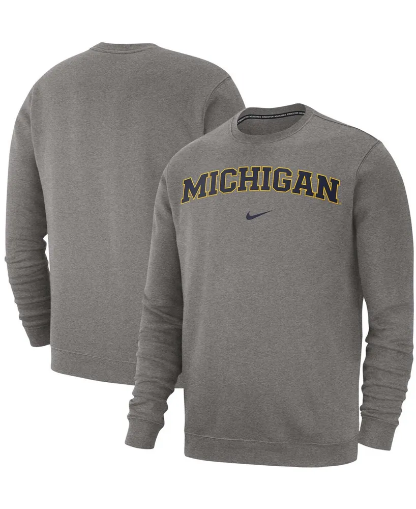 Men's Nike Michigan Wolverines Club Fleece Hoodie