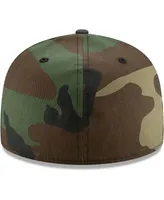 Men's New Era Camo Blank 59FIFTY Fitted Hat