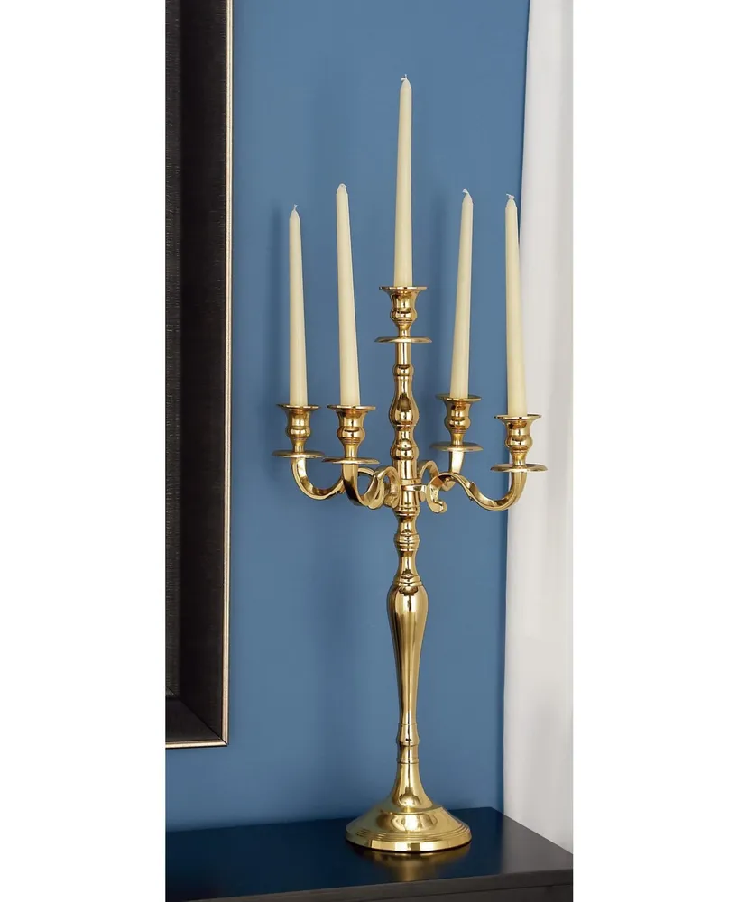 Traditional Candle Holder - Gold