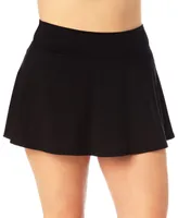 Anne Cole Plus Banded Swim Skirt