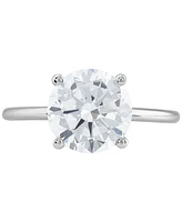 Grown With Love Igi Certified Lab Diamond Solitaire Engagement Ring (3 ct. t.w.) 14k White Gold