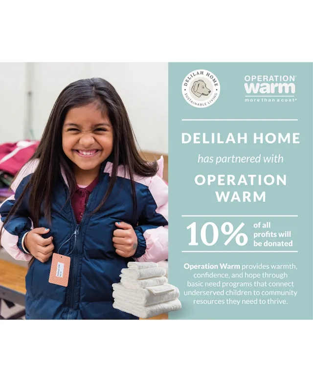 DELILAH HOME Organic Cotton Towels, Set of 6