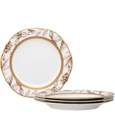 Charlotta 9" Holiday Harvest Accent Plates, Set of 4