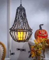 Gerson International Battery Operated Chandelier with 6 Spiders, 18.5"