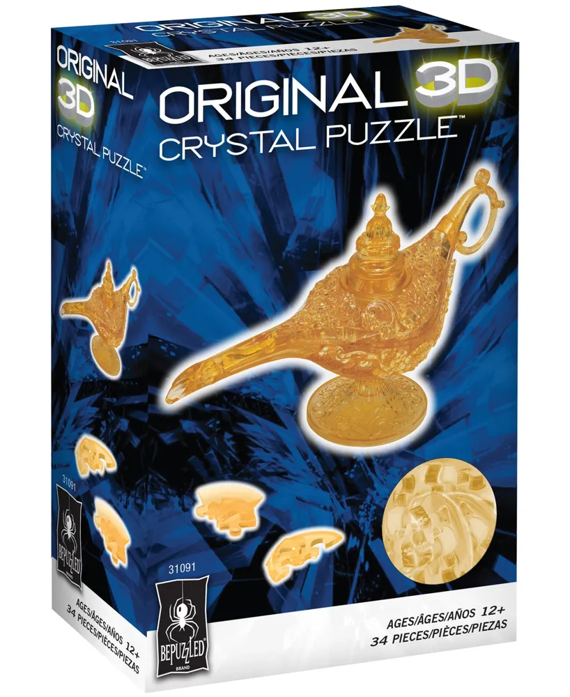 BePuzzled 3D Crystal Puzzle - Magic Lamp