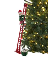 Mr. Christmas Plush Super Climbing Elf