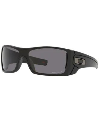 Oakley Men's Polarized Sunglasses, OO9101 Batwolf 27