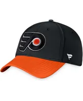 Men's Black Philadelphia Flyers Core Primary Logo Flex Hat