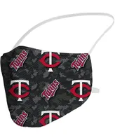 Multi Minnesota Twins Camo Duo Face Covering, 2 Pack