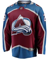 Men's Fanatics Nathan MacKinnon Burgundy Colorado Avalanche Breakaway Player Jersey