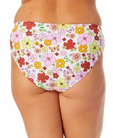 Salt + Cove Plus Floral-Print Swim Bottoms, Created for Macy's