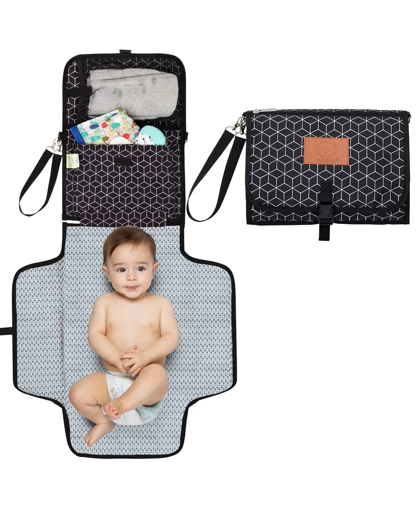 Ezee Diaper Changing Pad, Portable Mat, Waterproof Foldable Pad