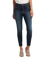 Silver Jeans Co. Women's Infinite Fit One Fits Four High Rise Skinny