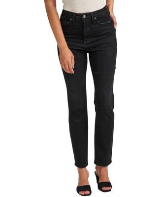 Silver Jeans Co. Women's Aikins High Rise Straight Leg