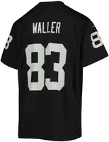 Big Boys Nike Darren Waller Black Las Vegas Raiders Game Jersey