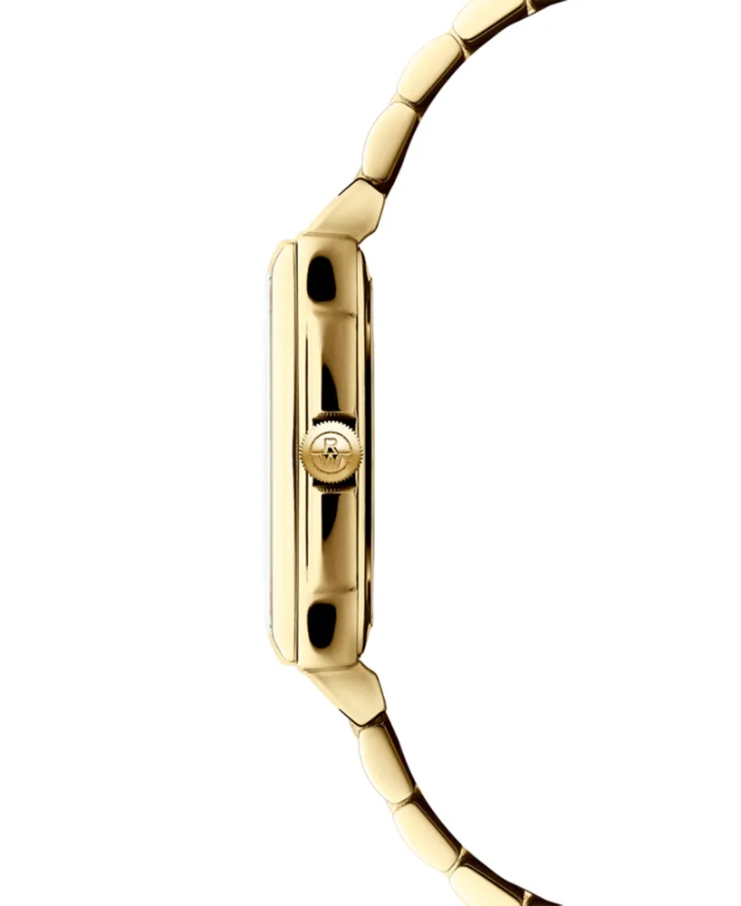 Raymond Weil Women's Swiss Toccata Diamond Accent Gold Pvd Stainless Steel Bracelet Watch 25x34mm
