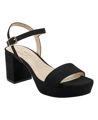 Bandolino Women's Pennie Platform Block Heel Sandals
