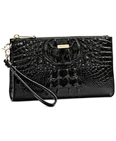 Brahmin Daisy Leather Melbourne Wristlet