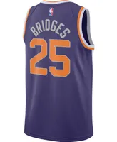 Men's Mikal Bridges Purple Phoenix Suns 2020/21 Swingman Player Jersey - Icon Edition