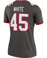 Women's Devin White Pewter Tampa Bay Buccaneers Alternate Legend Jersey