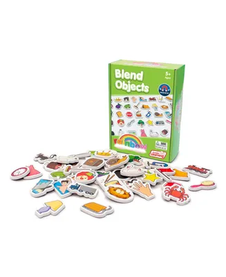 Junior Learning Magnetic Learning Foam-Like Blend Objects Educational Learning Set, 40 Pieces