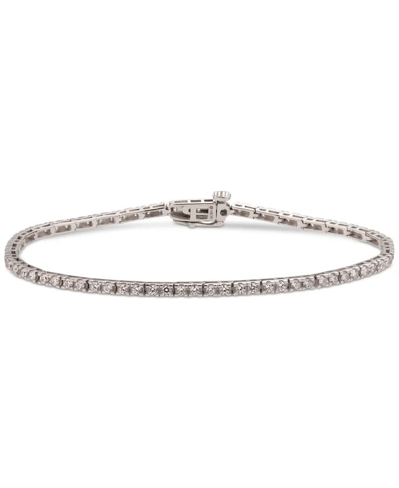 Diamond Tennis Bracelet (1 ct. t.w.) in 10k White Gold