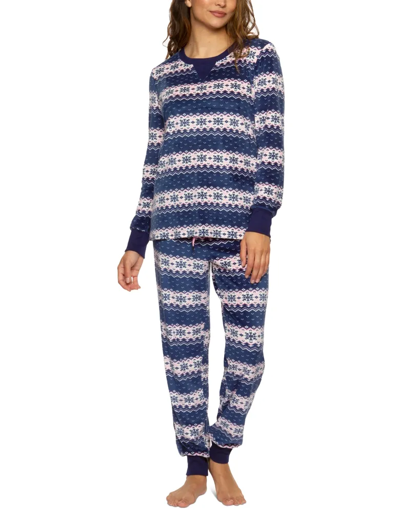 MOOD Pajamas Sleepy Dog Ultra Soft Women's Pajama Set - Macy's