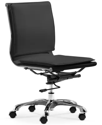 Zuo Lider Plus Armless Office Chair